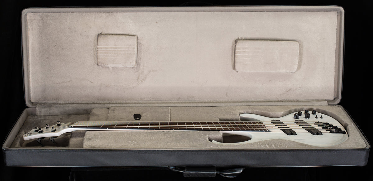 Ibanez Bass Workshop BTB865MS 5-string Bass Transparent White Flat (875)