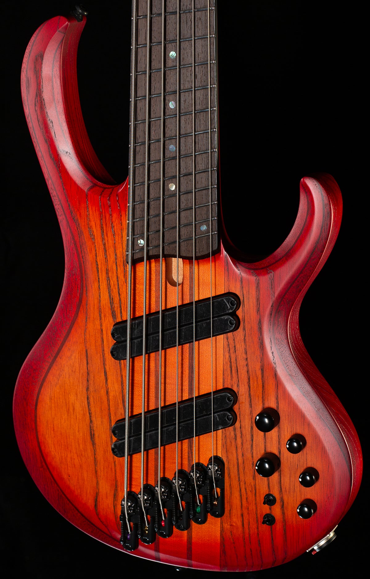 Ibanez Bass Workshop BTB866MS 6-string Bass Brown Topaz Burst Flat (015)