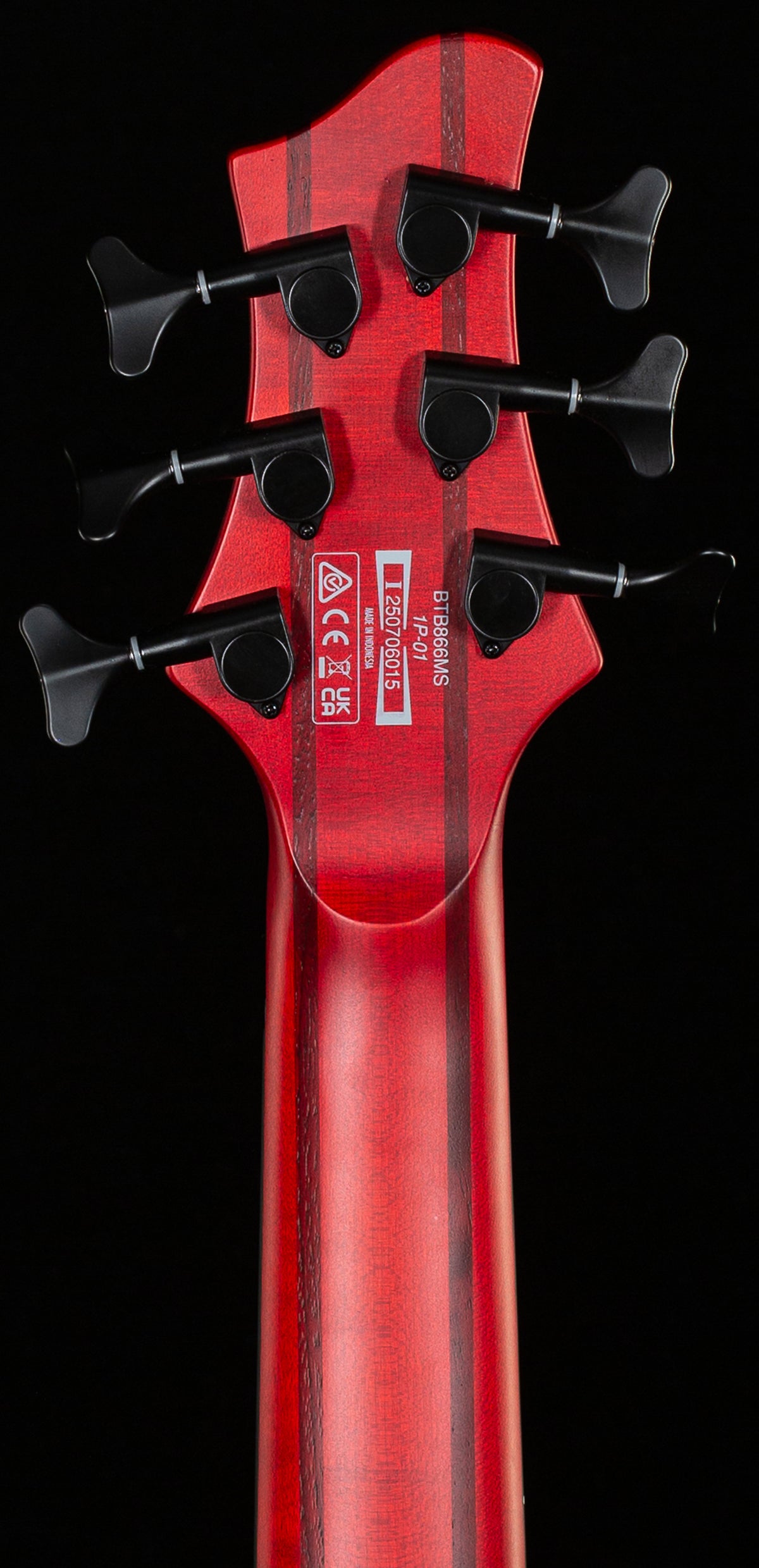 Ibanez Bass Workshop BTB866MS 6-string Bass Brown Topaz Burst Flat (015)