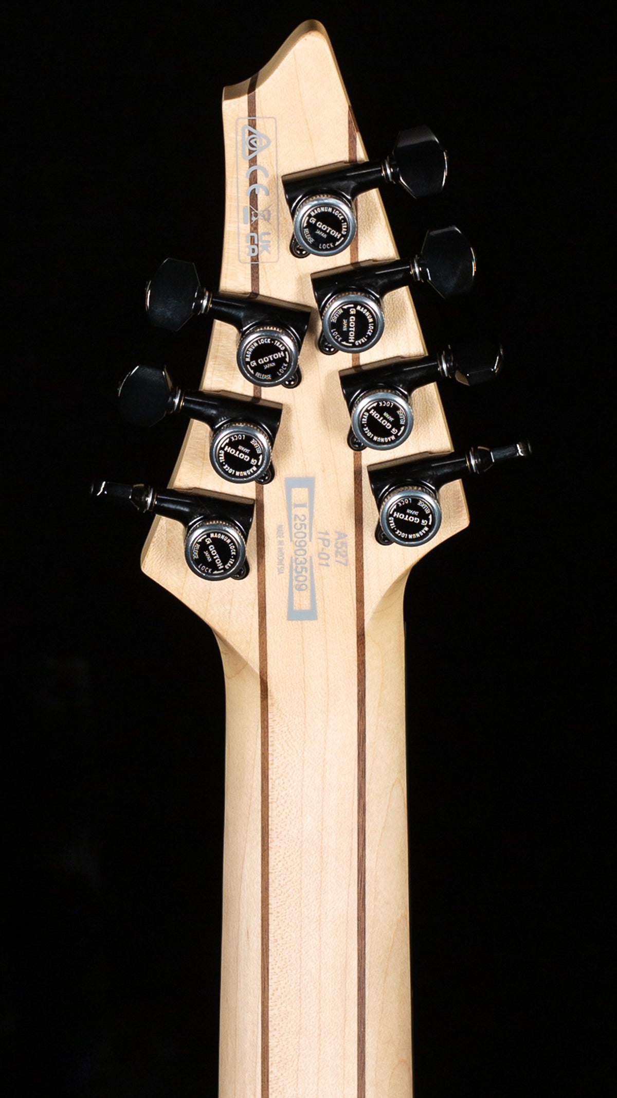 Ibanez A Series A527IPT Iron Pewter 7 String (509)