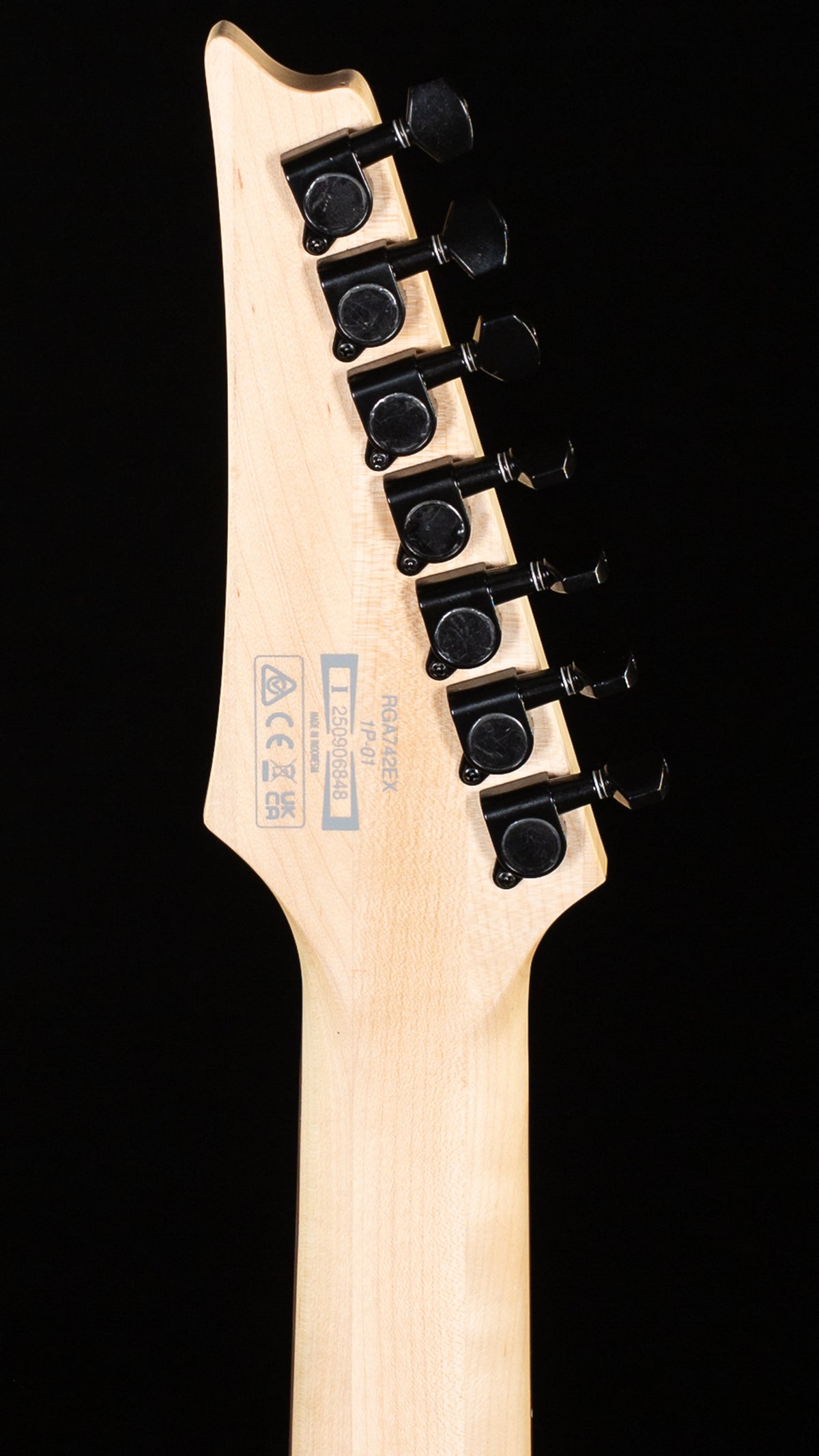 Ibanez Standard RGA742EX 7-string Black Aurora Burst Matte (848)