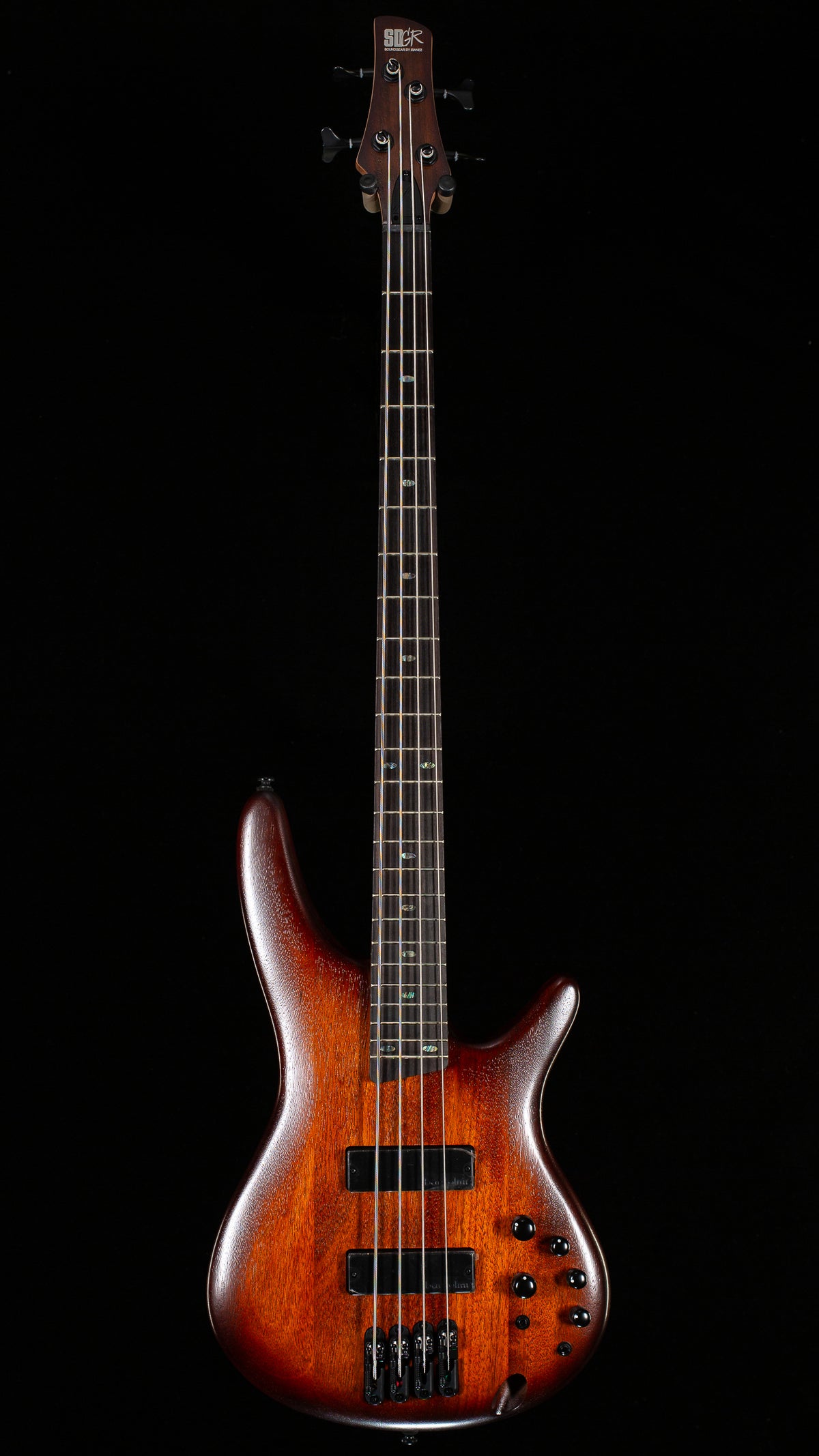 Ibanez SR500AMHL SR Standard 4 String Electric Bass Mahogany Brown Burst Low Gloss (467)