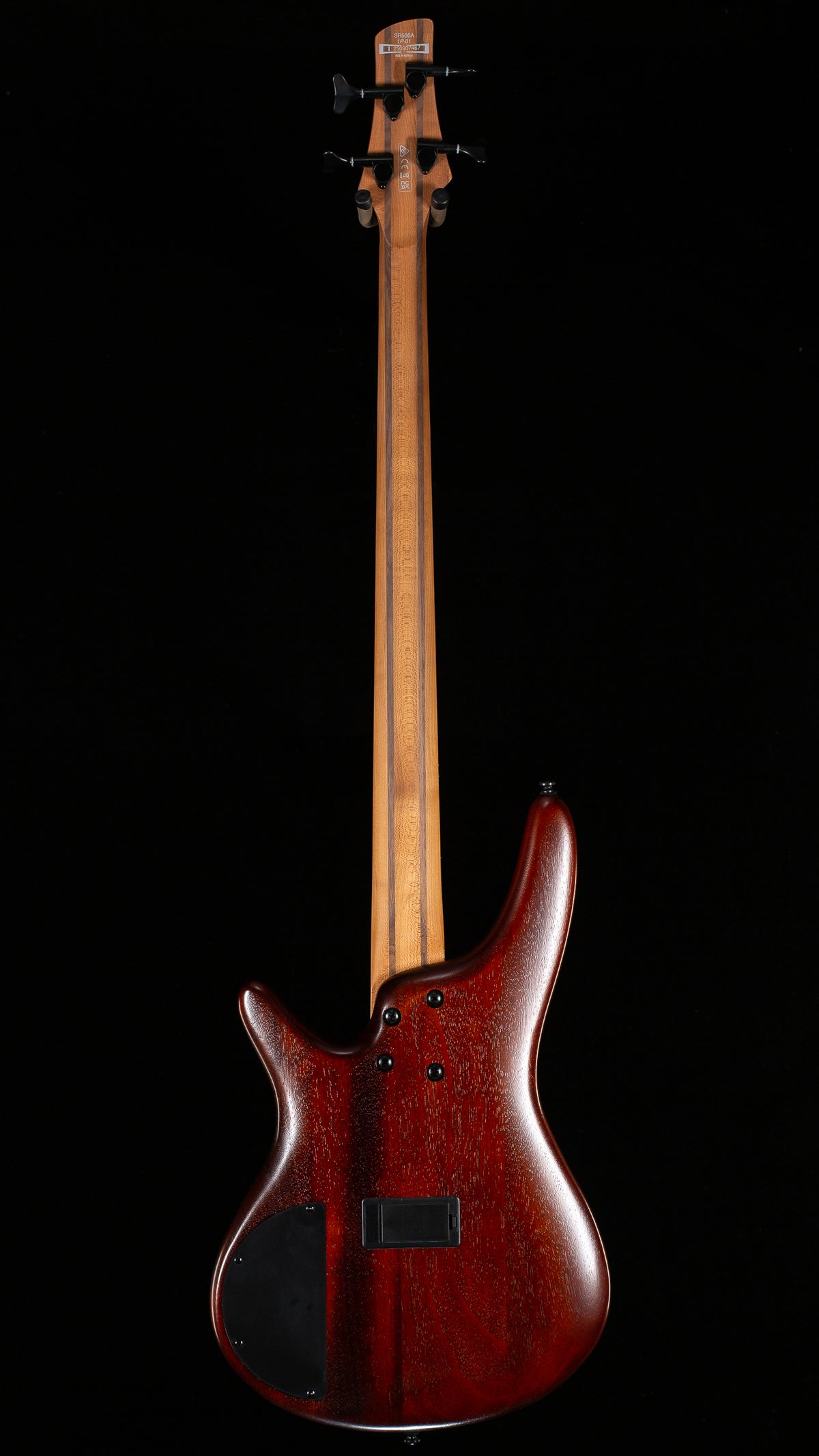 Ibanez SR500AMHL SR Standard 4 String Electric Bass Mahogany Brown Burst Low Gloss (467)