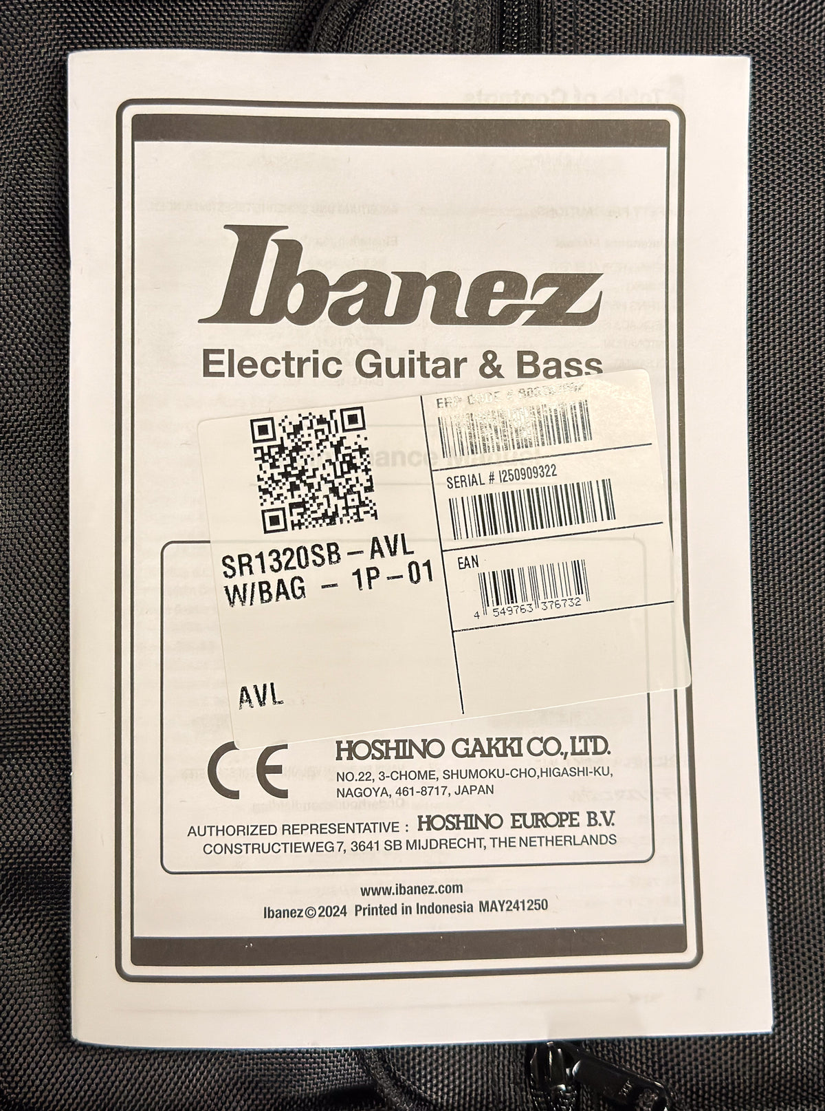 Ibanez SR Premium SR1320SBAVL Aqua Wave Low Gloss (322)