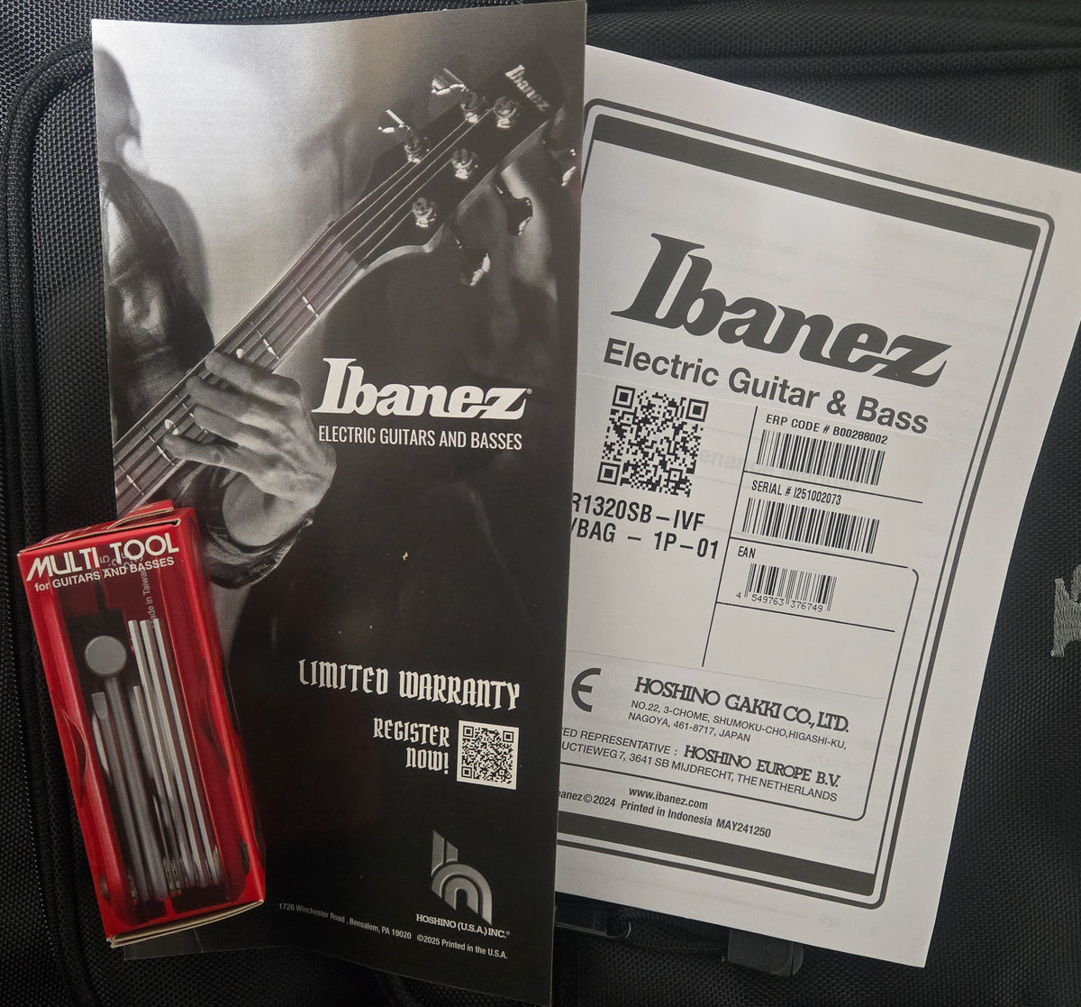 Ibanez Premium SR1320SB Electric Bass Icebreaker Wave Flat (073)