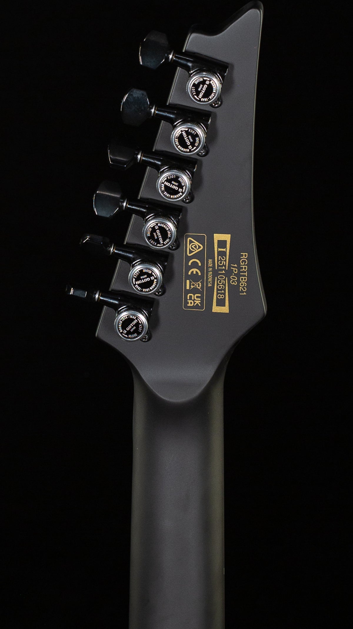 Ibanez IronLabel RGRTB621 Black Flat (618)