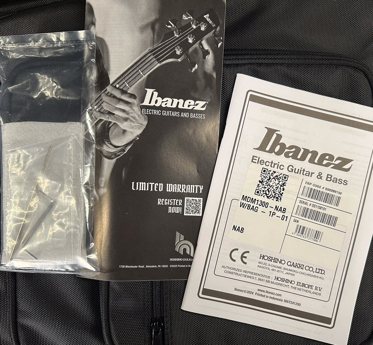 Ibanez Mode MDM1300 Electric Bass Natural Stained Amber Burst (191)