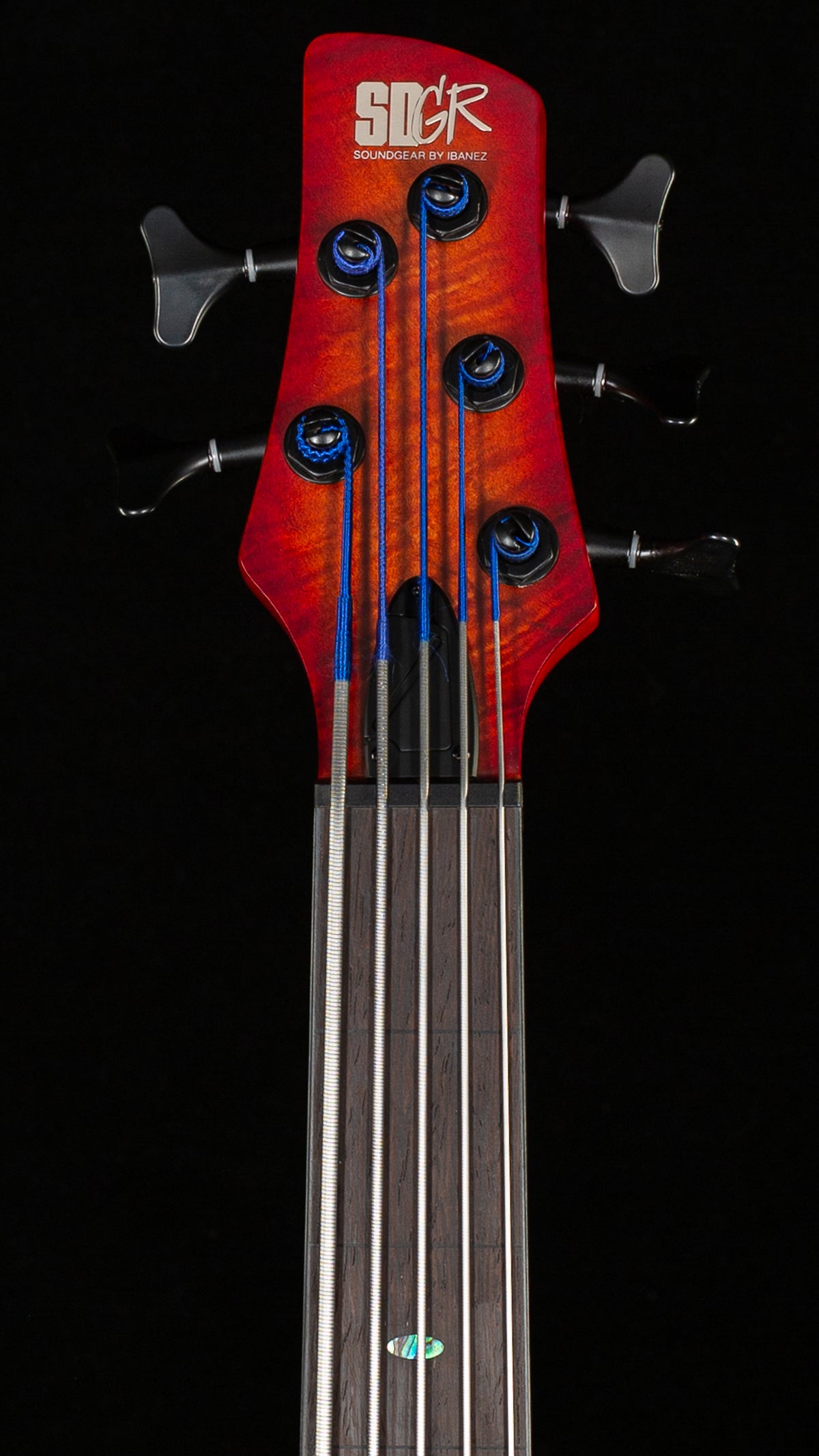 Ibanez SR Bass Workshop SRD905F Fretless 5-string Bass Brown Topaz Burst Low Gloss (091)