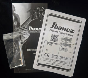 Ibanez SR Bass Workshop SRD905F Fretless 5-string Bass Brown Topaz Burst Low Gloss (091)