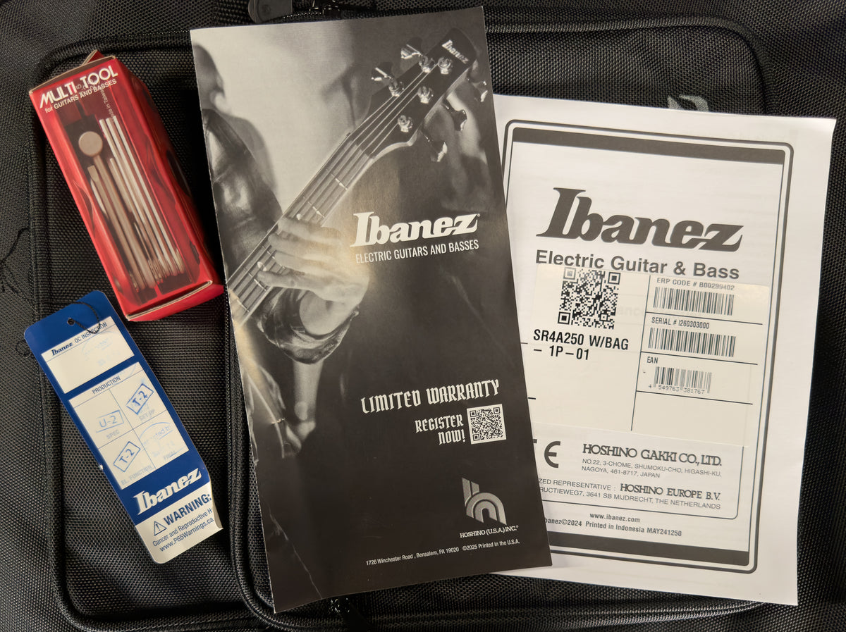 Ibanez 250th USA Anniversary Premium SR4A250 Electric Bass (000)