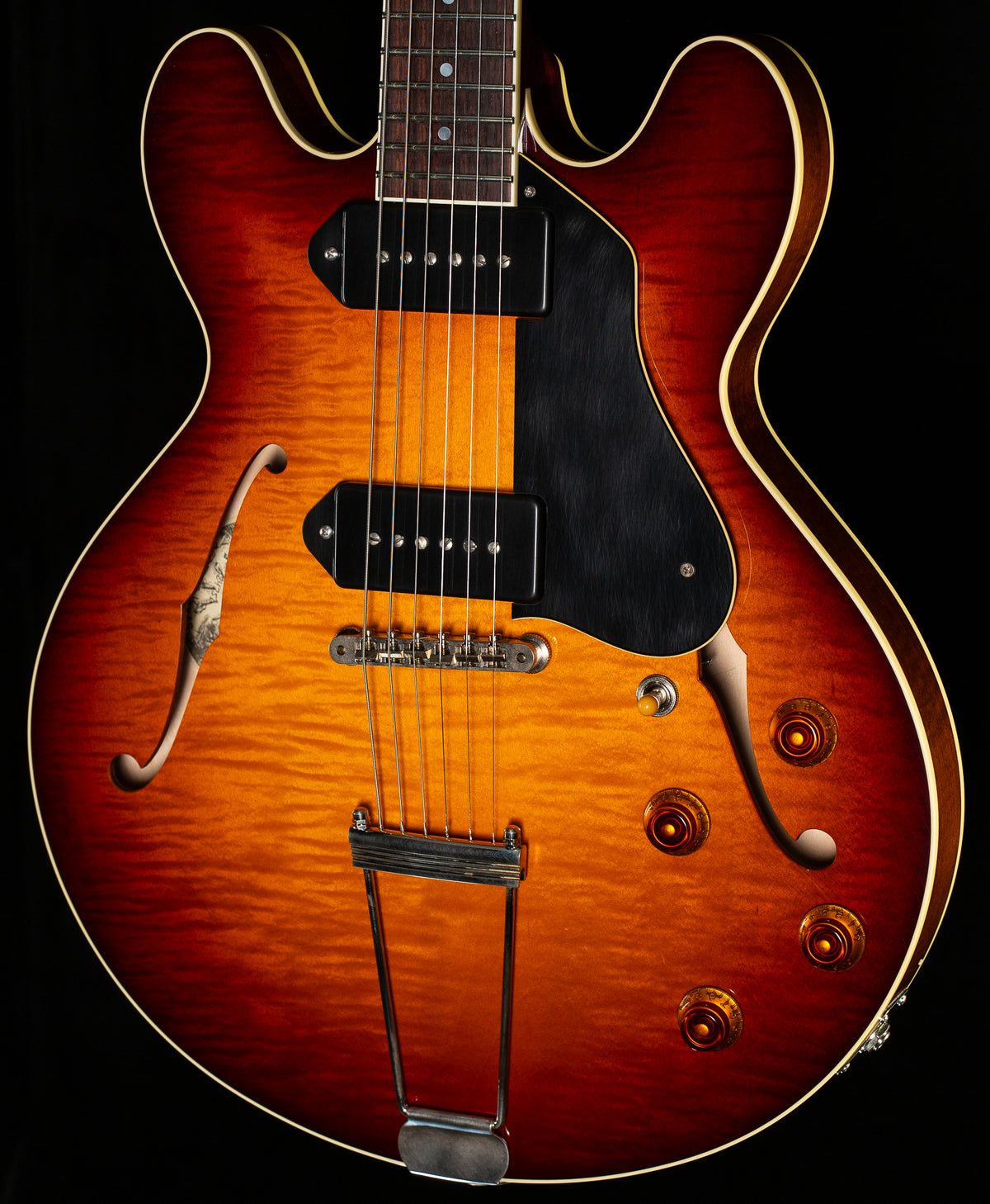 Collings I-30 LC Tobacco ThroBak P-90s (756)