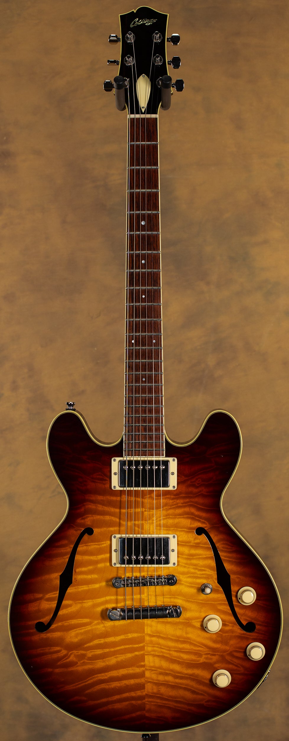Collings I-35 Deluxe Quilt Tobacco Sunburst