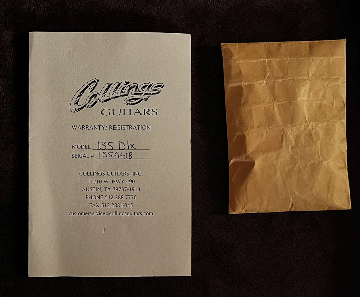 Collings I-35 Deluxe Quilt Tobacco Sunburst