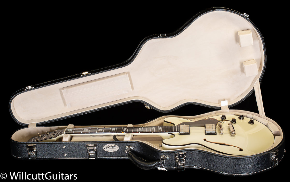 Collings I-35 LC Deluxe Olympic White Aged Ron Ellis Pickups (878)