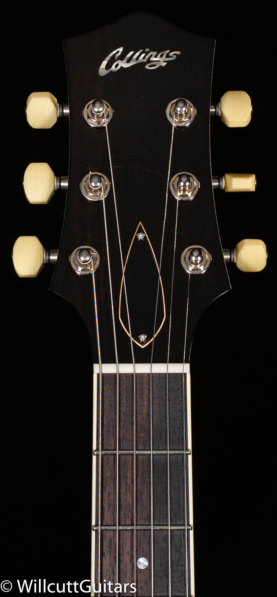 Collings I-35 LC Vintage Jet Black Throbaks (029)