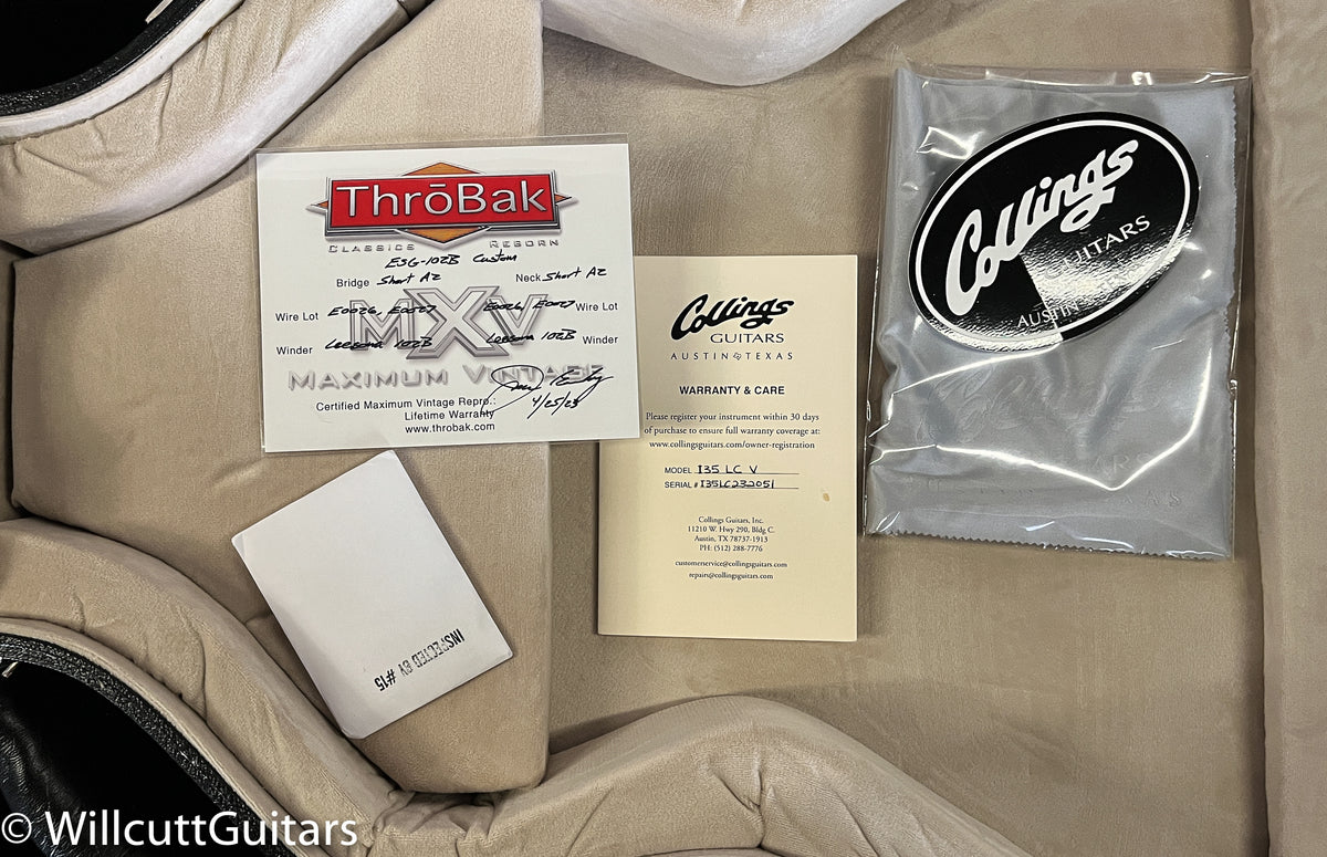 Collings I-35 LC Vintage Tobacco (051)