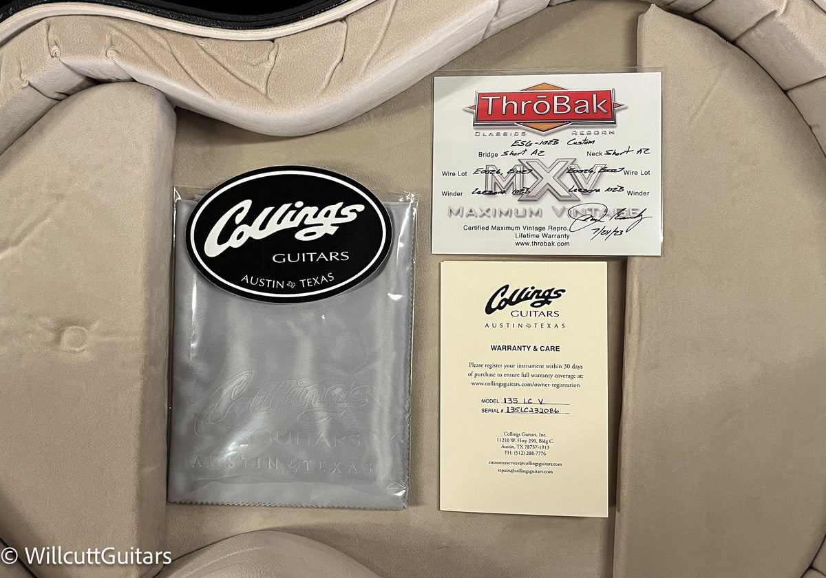 Collings I-35 LC Vintage Faded Cherry (086)