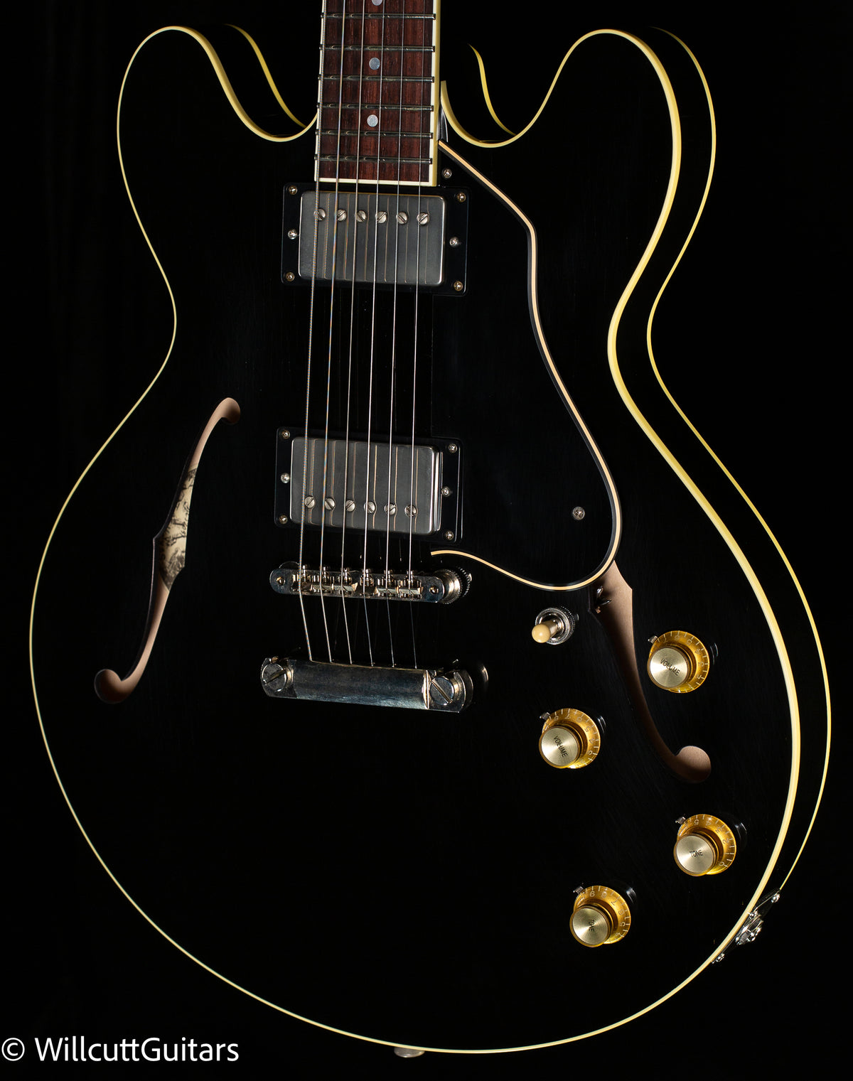 Collings I-35 LC Vintage Jet Black Throbaks (091)