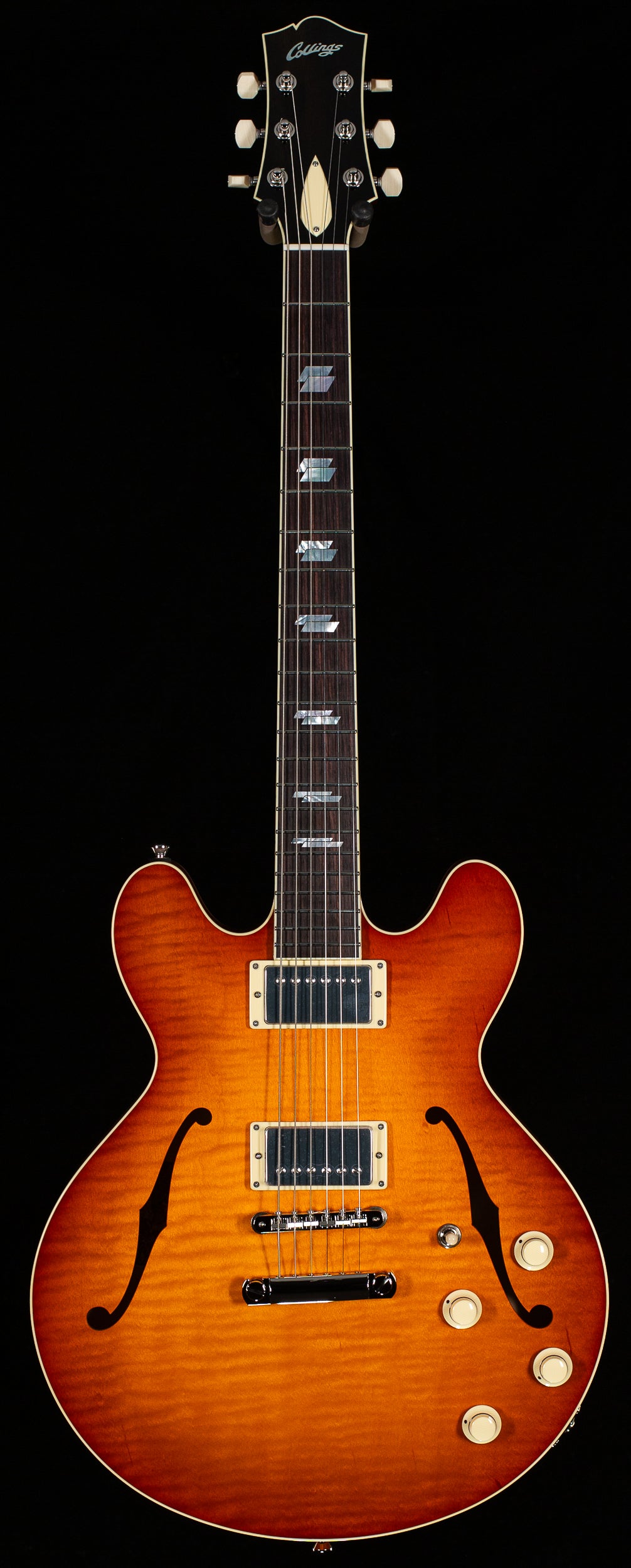 Collings I-35 LC Deluxe Iced Tea Sunburst ThroBaks (130)