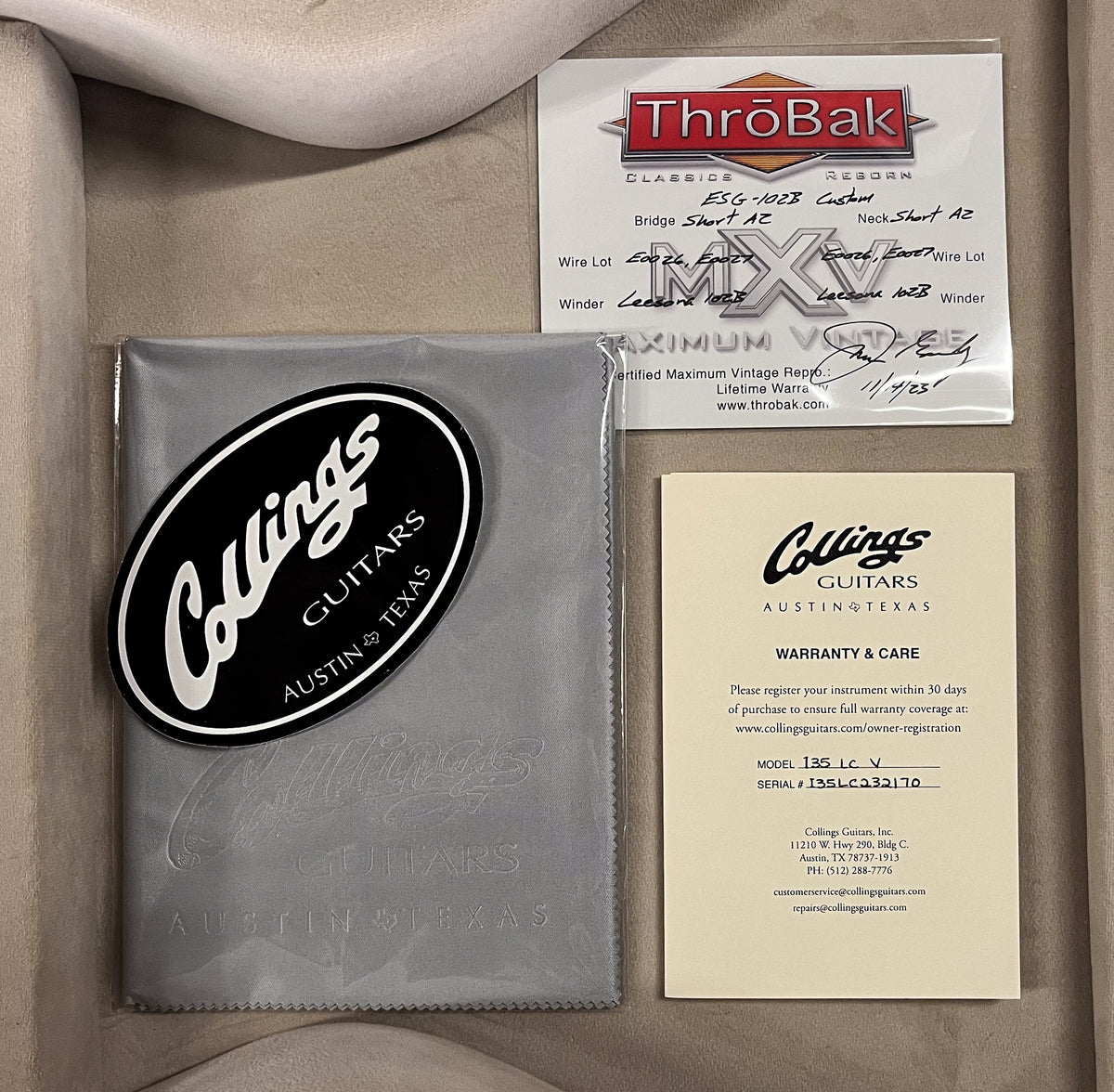 Collings I-35 LC Vintage Jet Black (170)