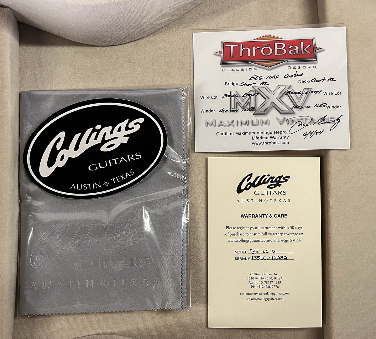 Collings I-35 LC Vintage Faded Cherry (292)