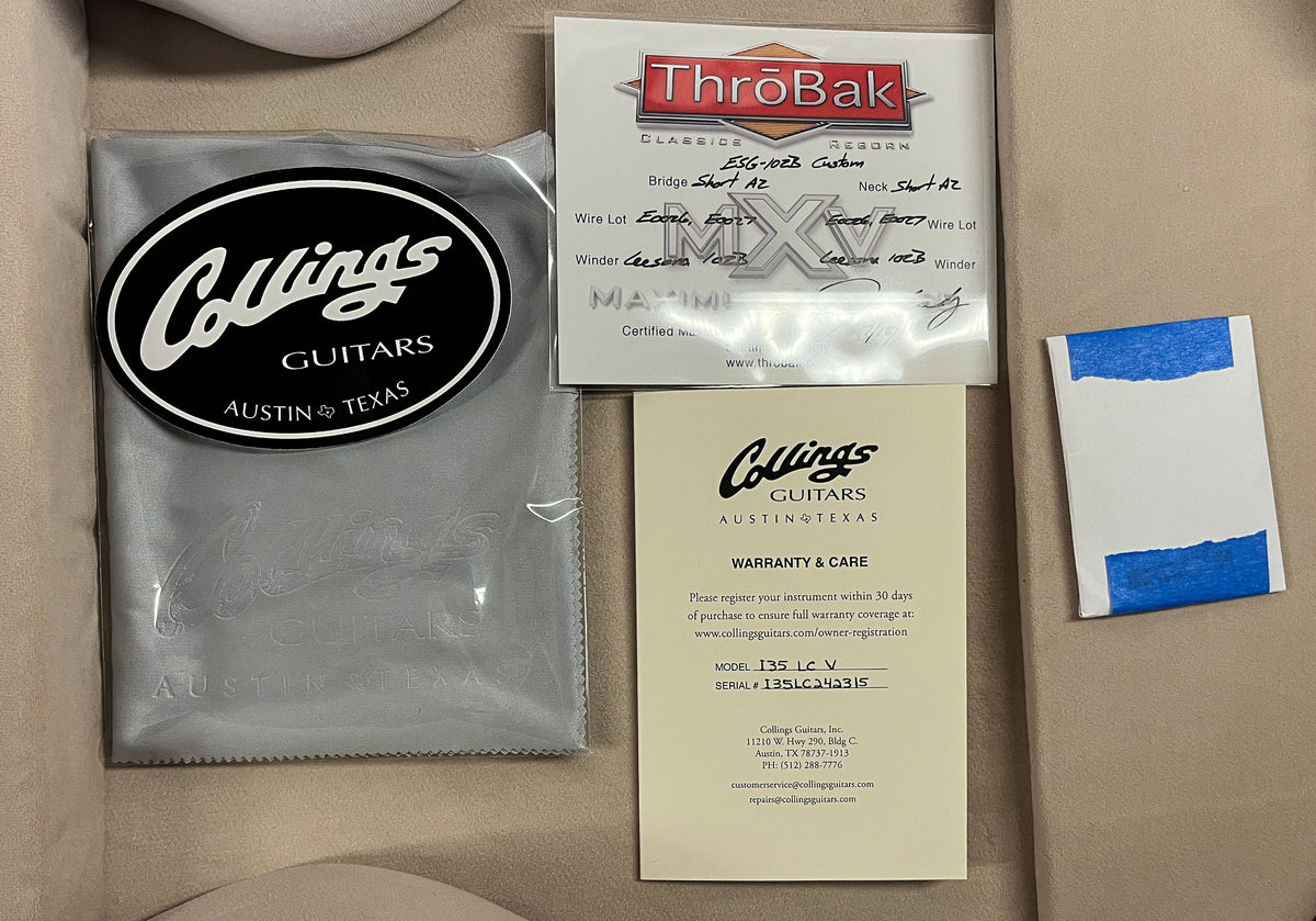 Collings I-35 LC Vintage Faded Cherry (315)