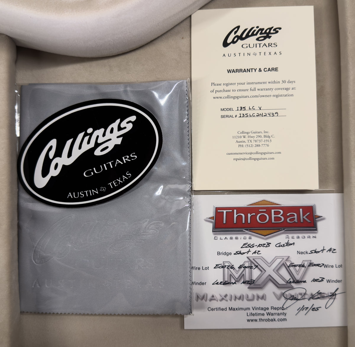 Collings I-35 LC Vintage Faded Cherry (439)