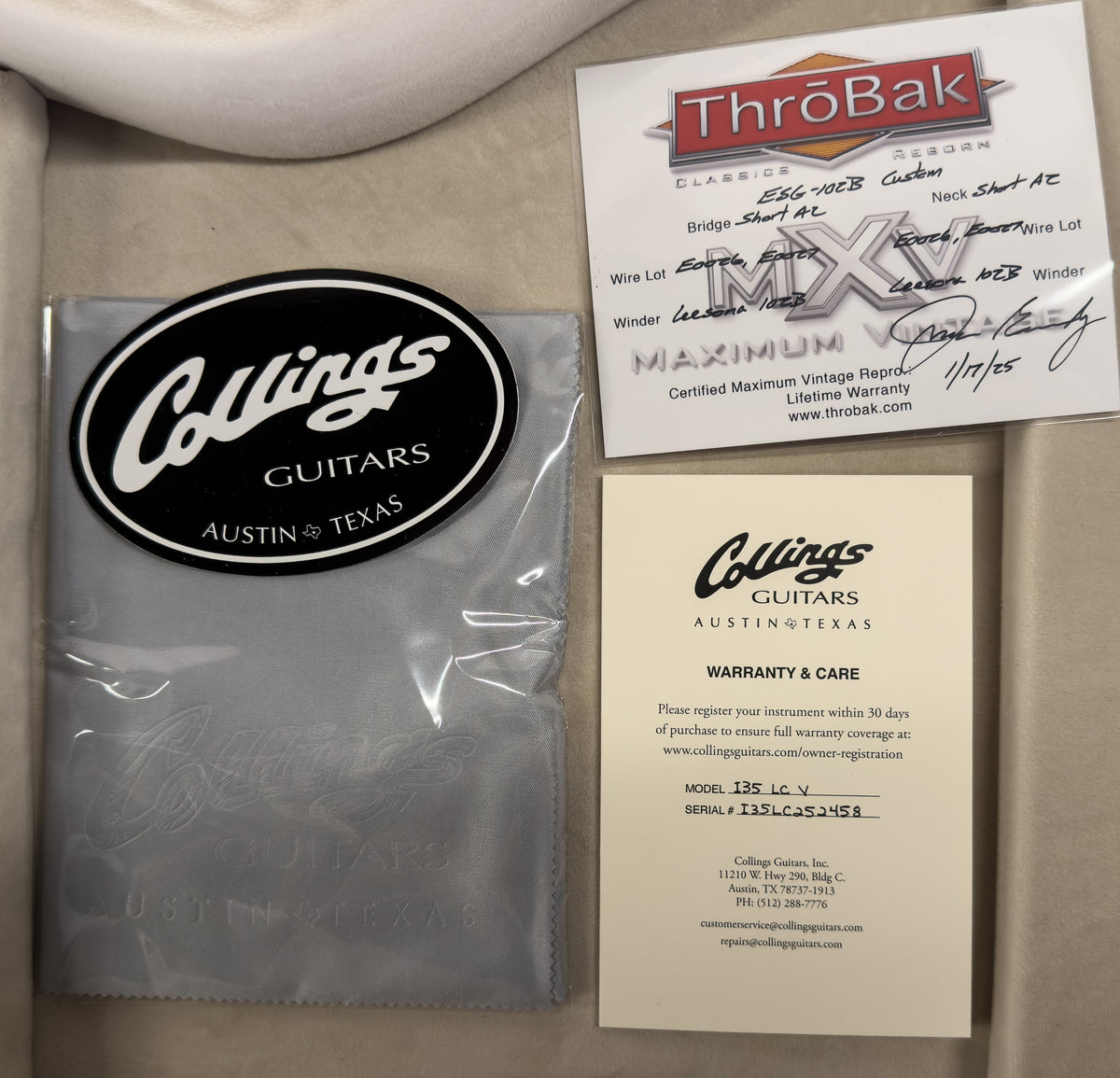 Collings I-35 LC Vintage Faded Cherry (458)