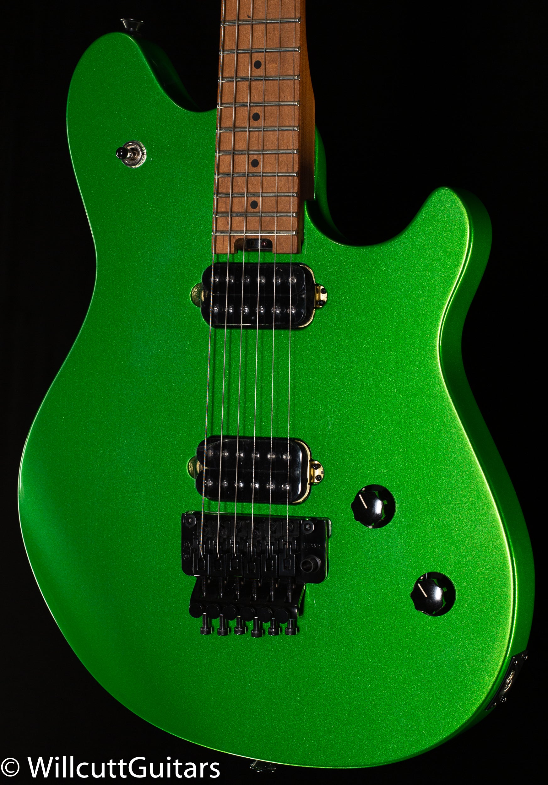 EVH Wolfgang WG Standard, Baked Maple Fingerboard, Absinthe Frost