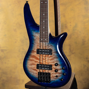 Jackson JS Series Spectra Bass JS3Q Amber Blue Burst
