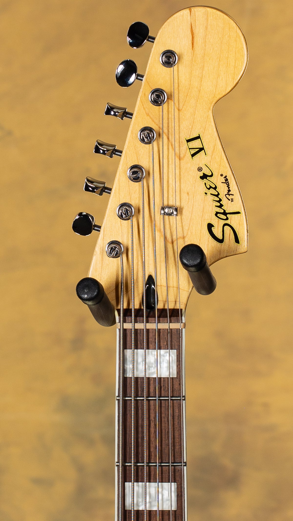 2014 Squier Vintage Modified Bass VI Black