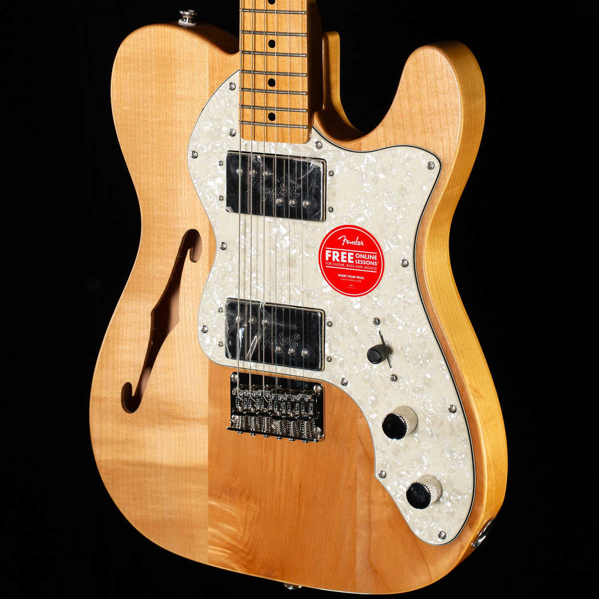Squier Classic Vibe '70s Telecaster Thinline Maple Fingerboard Natural (517)