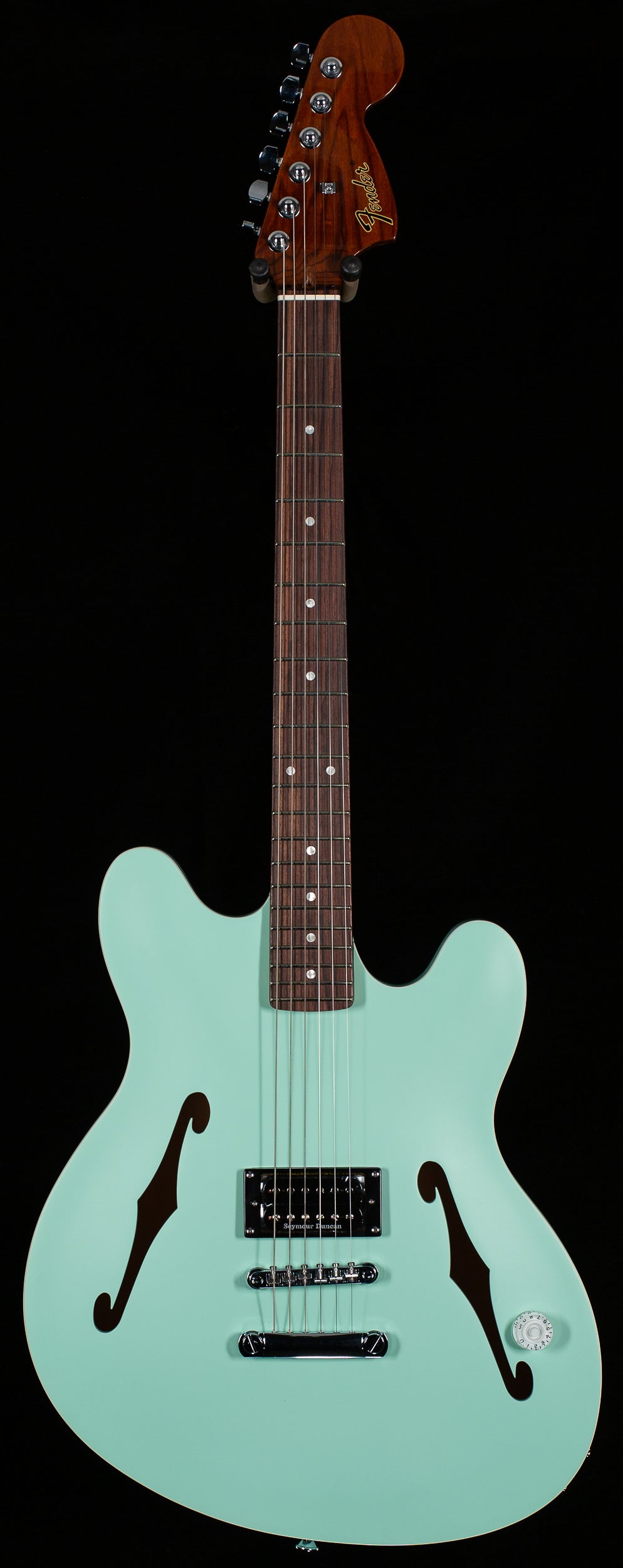 Fender Tom DeLonge Starcaster, Rosewood Fingerboard Satin Surf Green (456)
