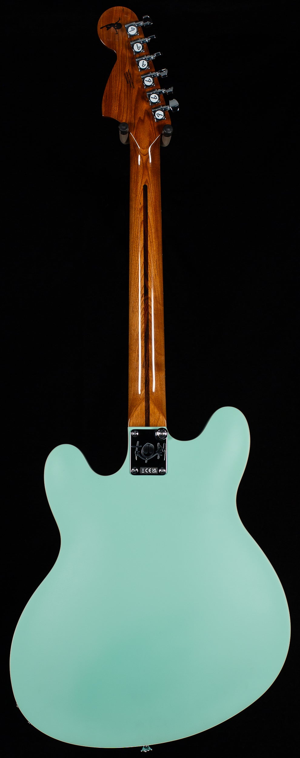 Fender Tom DeLonge Starcaster, Rosewood Fingerboard Satin Surf Green (560)