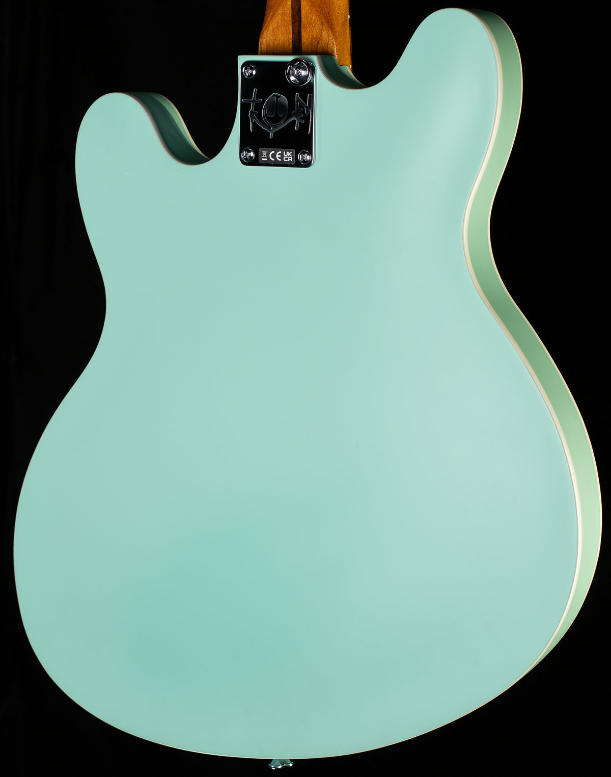 Fender Tom DeLonge Starcaster, Rosewood Fingerboard Satin Surf Green (560)