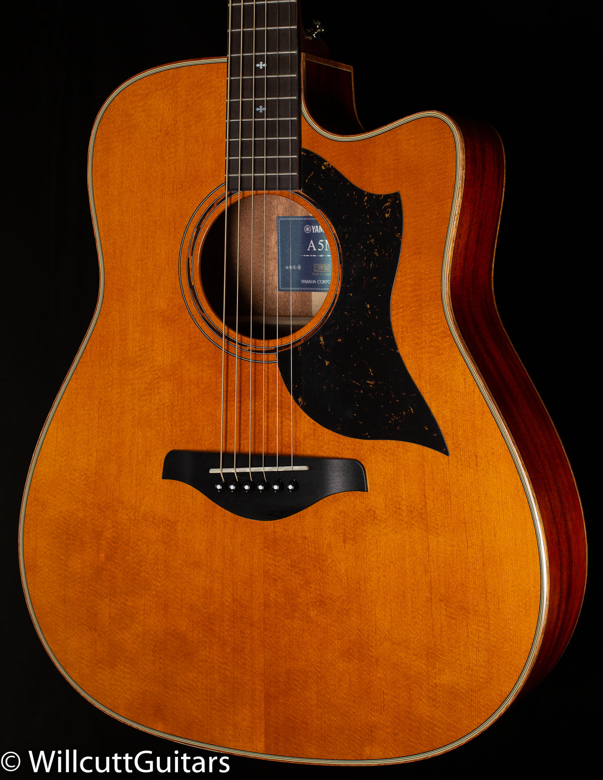 Yamaha A5M ARE Vintage Natural Cutaway Acoustic Electric (84A)