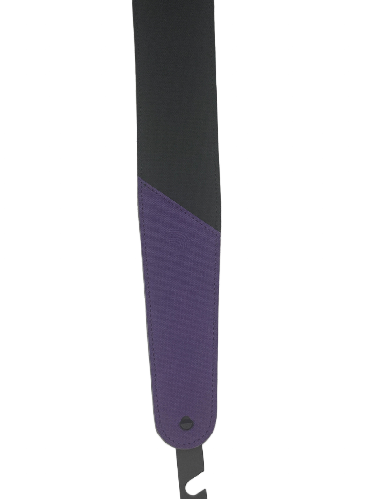 D’Addario Leather Strap-Colored Ends Purple