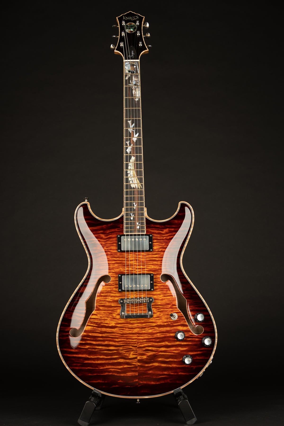 Knaggs Influence Creation Sheyenne Aged Scotch to Fire to Black - gloss - Dark Horse Flyer