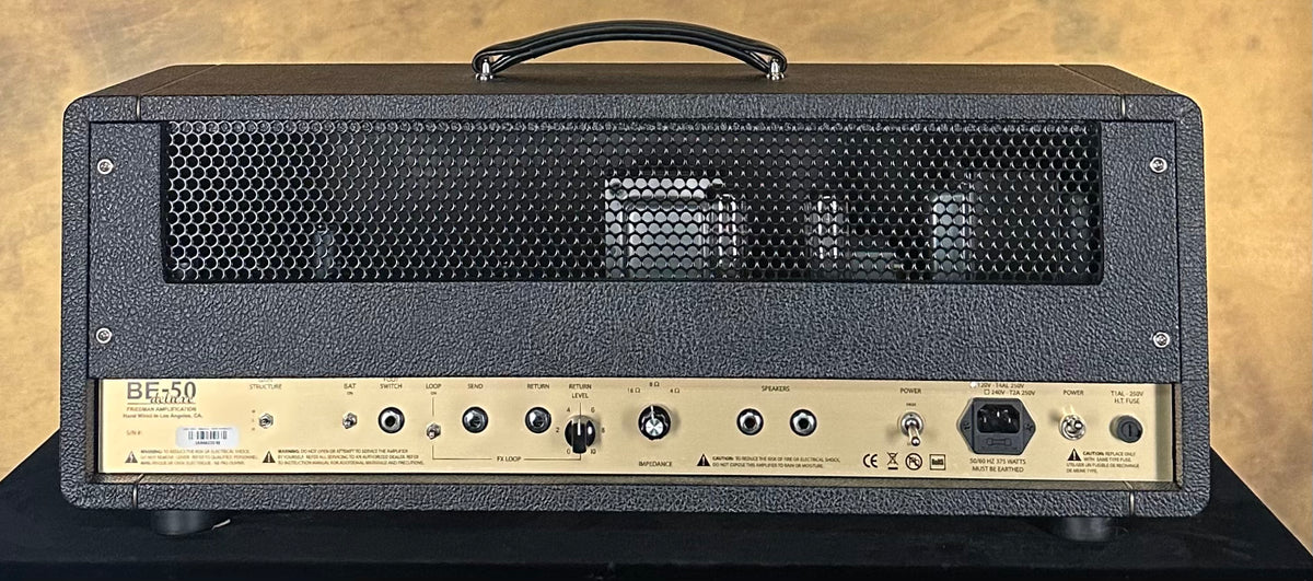 Friedman BE-50 Deluxe Head Black