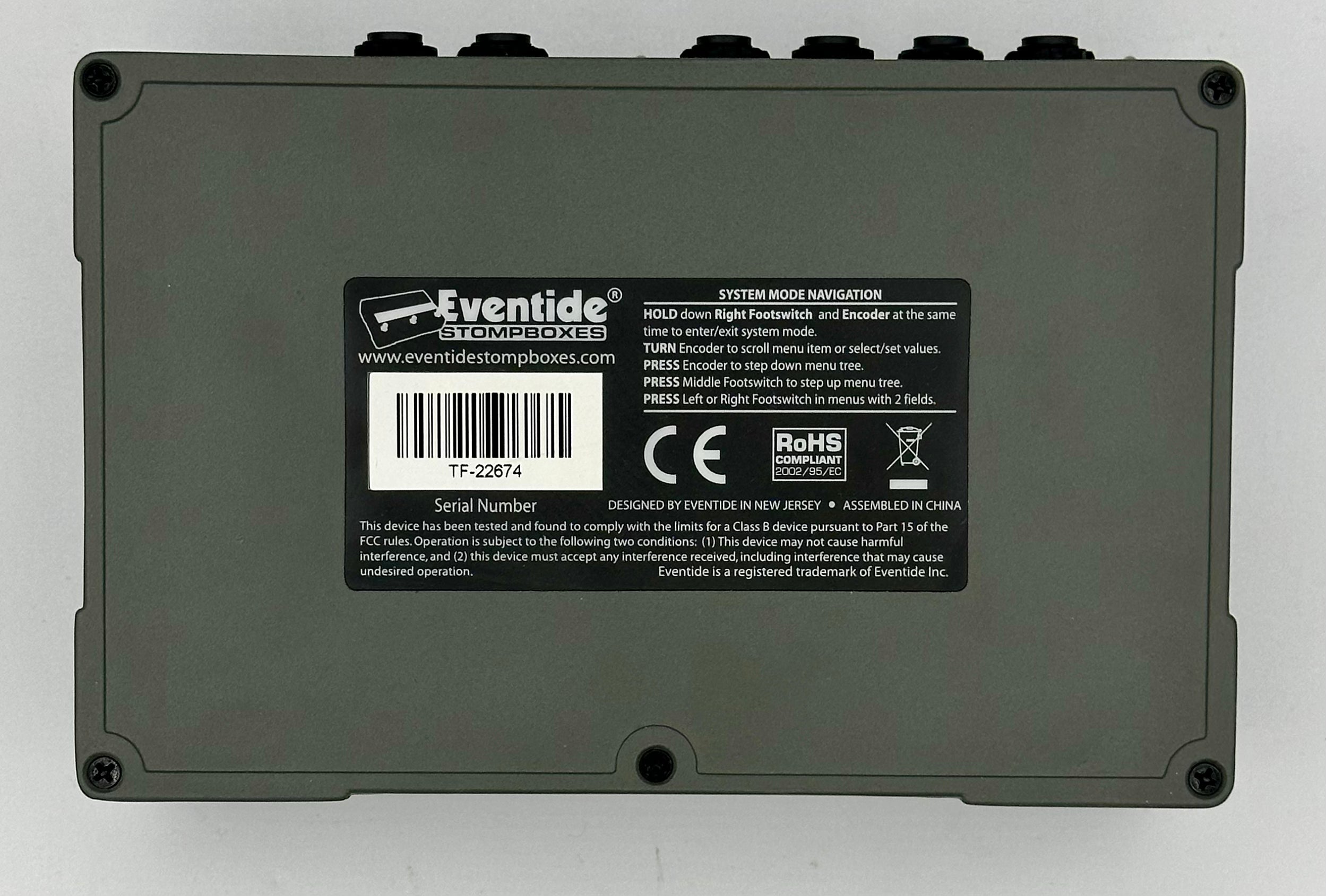 eventide timefactor delay pedal Eventide Timefactor
