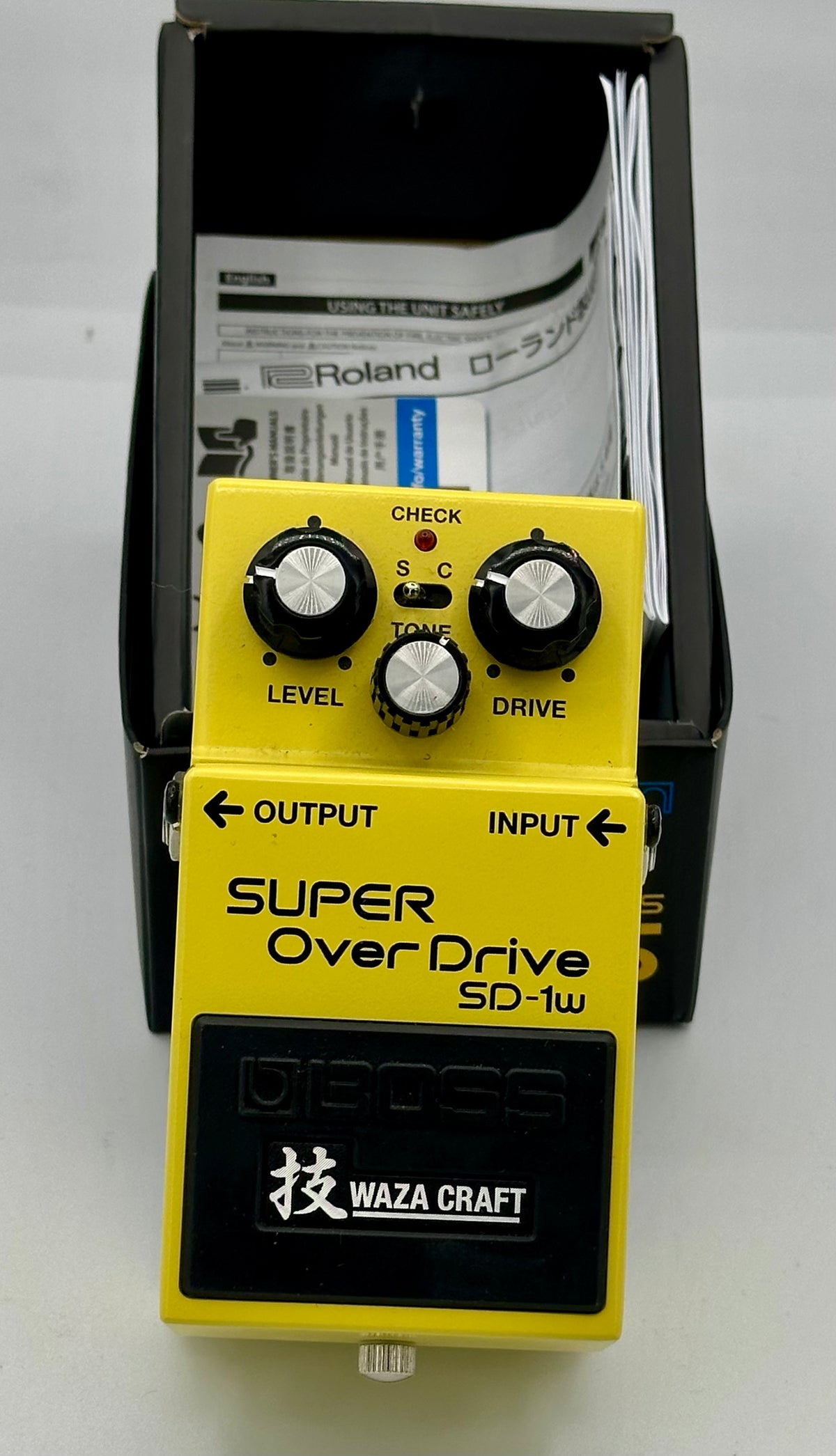 Boss SD-1w Super Overdrive Waza