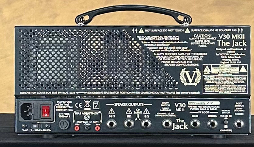 Victory Amps V30 MKII The Jack Head