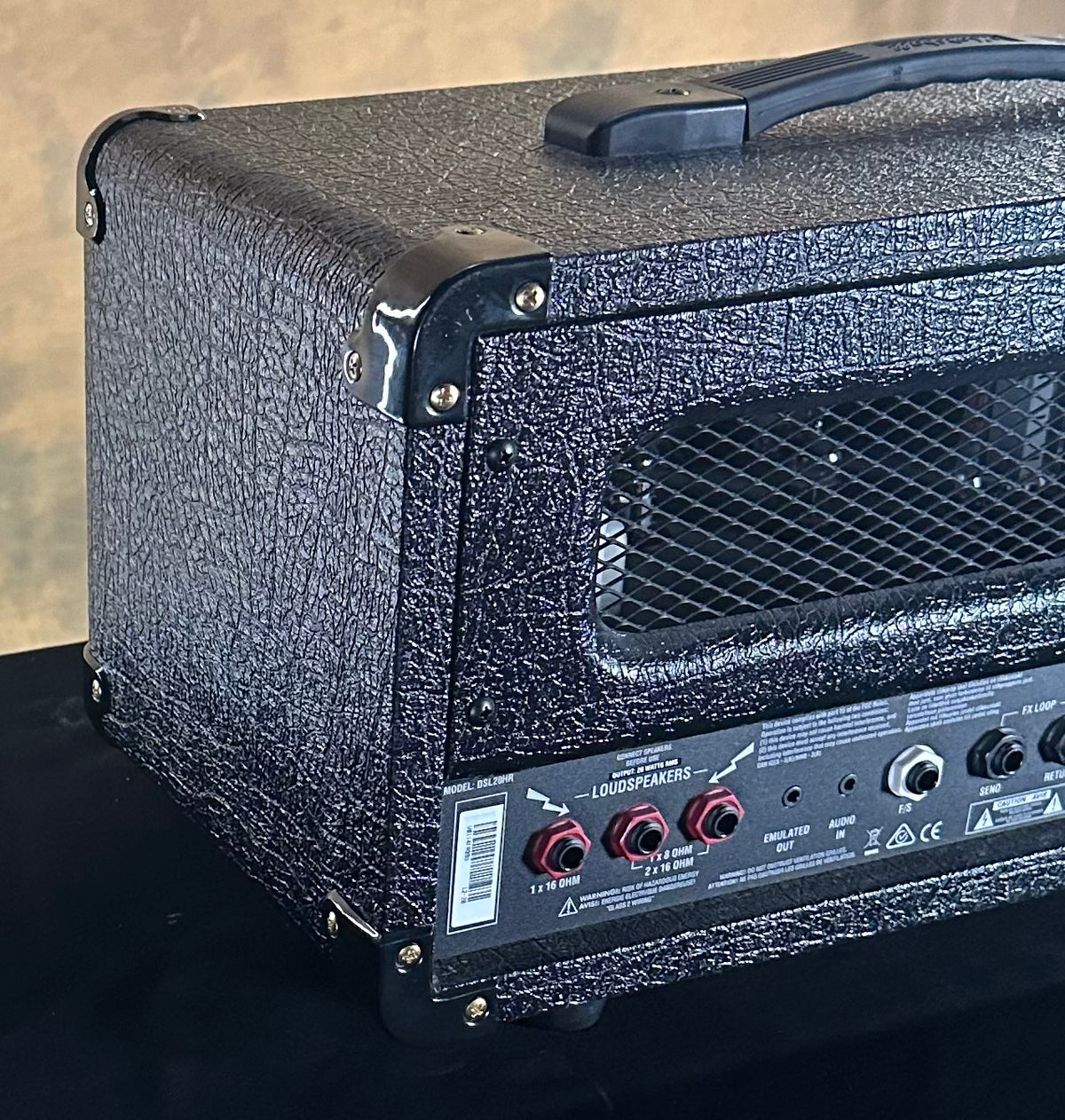Marshall DSL20HR 2 Channel 20 Watt Guitar Amp Head Black
