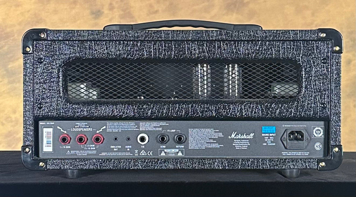 Marshall DSL20HR 2 Channel 20 Watt Guitar Amp Head Black