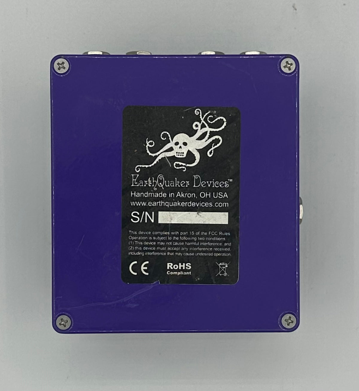EarthQuaker Devices Pyramids Stereo Flanging Device