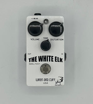 Wren and Cuff White Elk Small Foot Fuzz