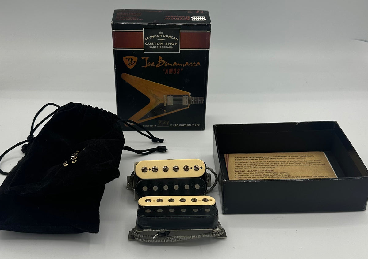 Seymour Duncan Joe Bonamassa "Amos" Pickup Set, Zebra