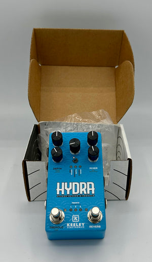 Keeley Hydra Reverb and Tremolo