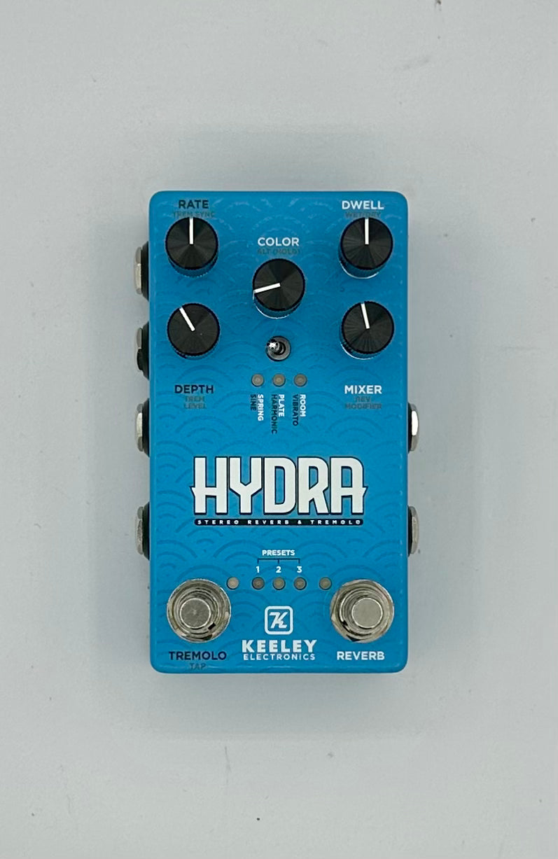 Keeley Hydra Reverb and Tremolo