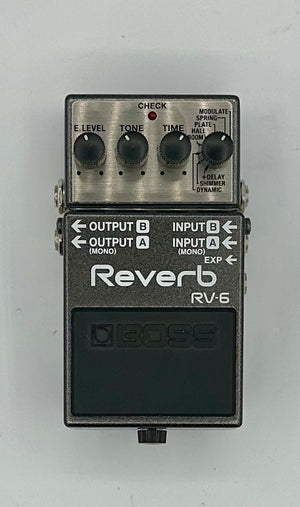 Boss RV-6 Reverb Pedal